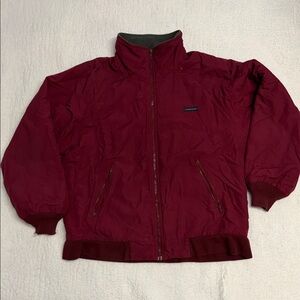 Lands' End Burgundy Jacket